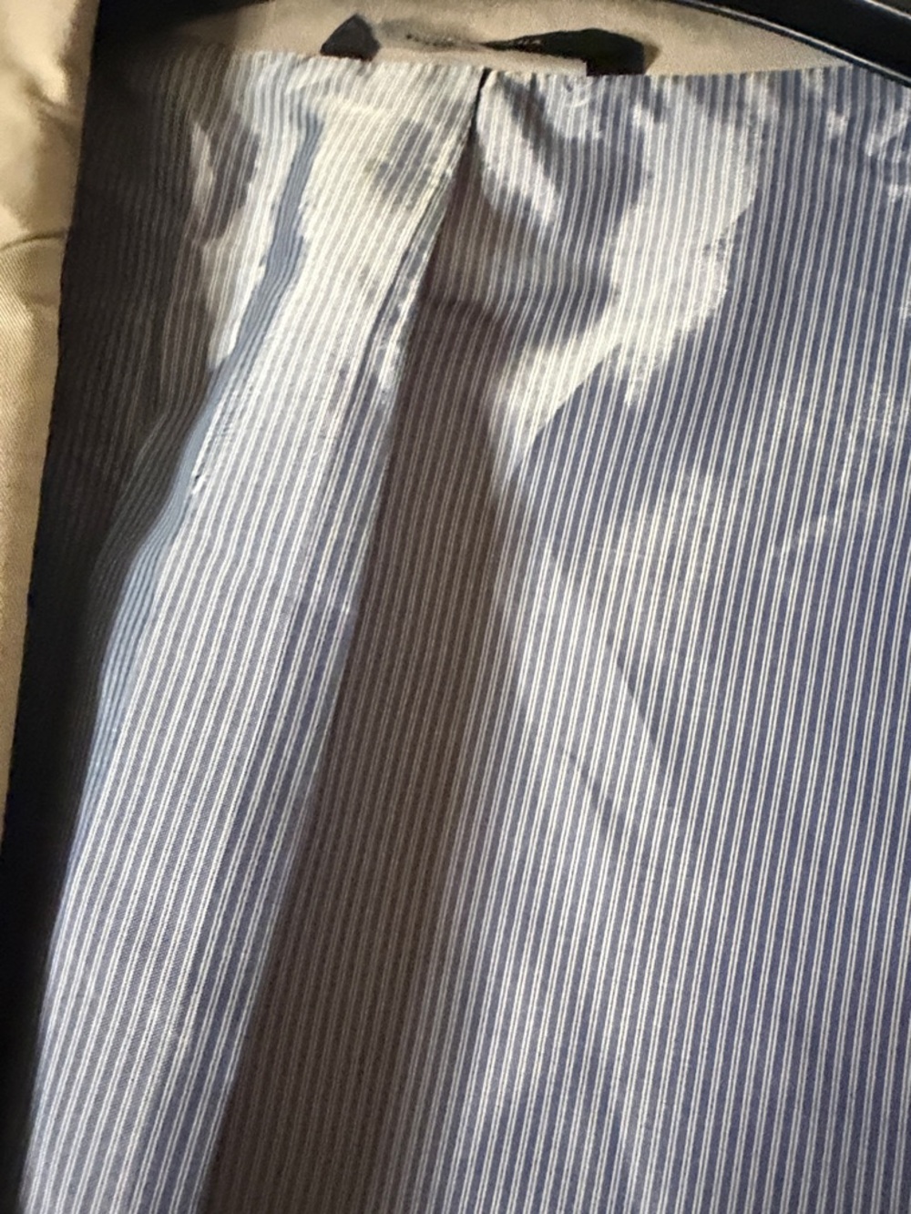 Banana Republic Factory  cotton Light Beige Men's Blazer - Picture 6 of 10